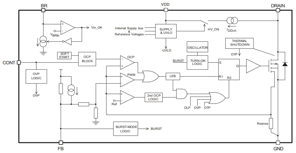VIPer27 Off-Line High Voltage Converters - STMicro | Mouser